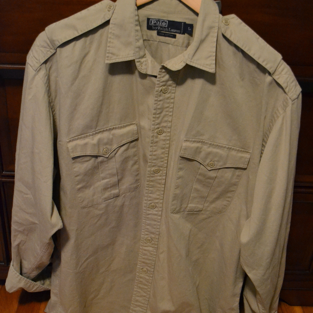 Polo Key West Button-front Size Large